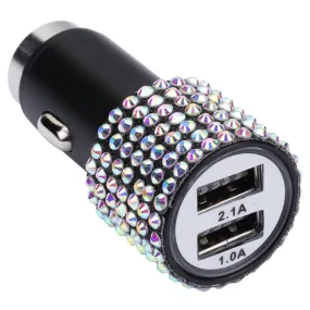 DIAMOND DUAL USB CAR CHARGER