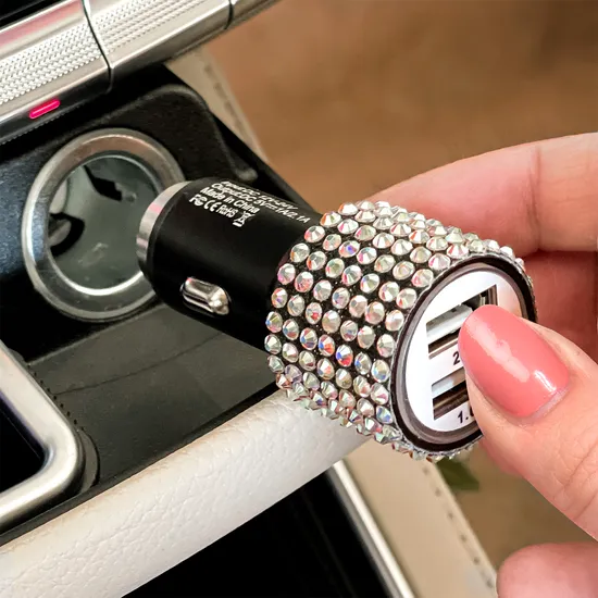 DIAMOND DUAL USB CAR CHARGER