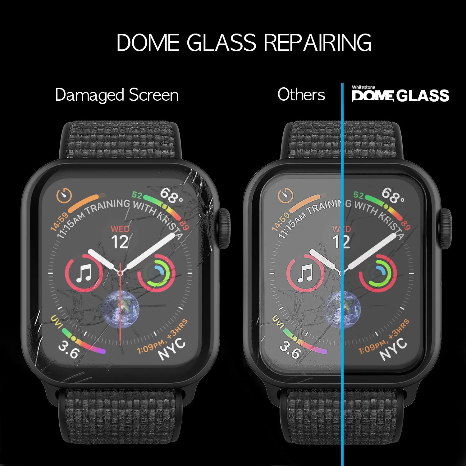 [Dome Glass] Apple Watch Series 3 (42 MM)