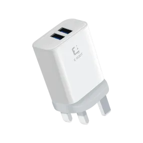 E-Root Dual usb charger with Lightning cable