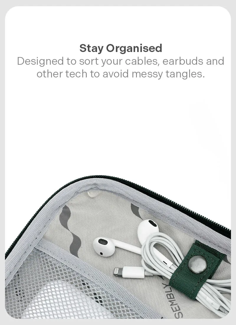 Element | Green | Gadget Organiser 9 IN