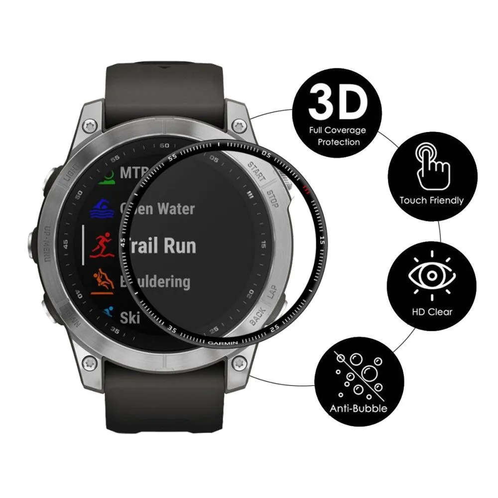 ENKAY Garmin Fenix 7 3D curved ultra clear screen protector