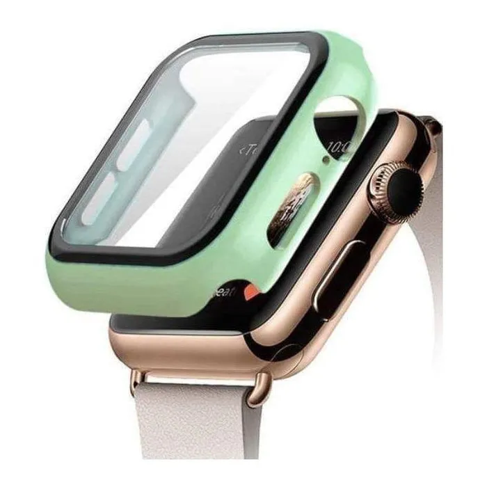 Entronix Apple Watch Series 6/5/4/SE, 40mm Case - Built-In Screen Protector,