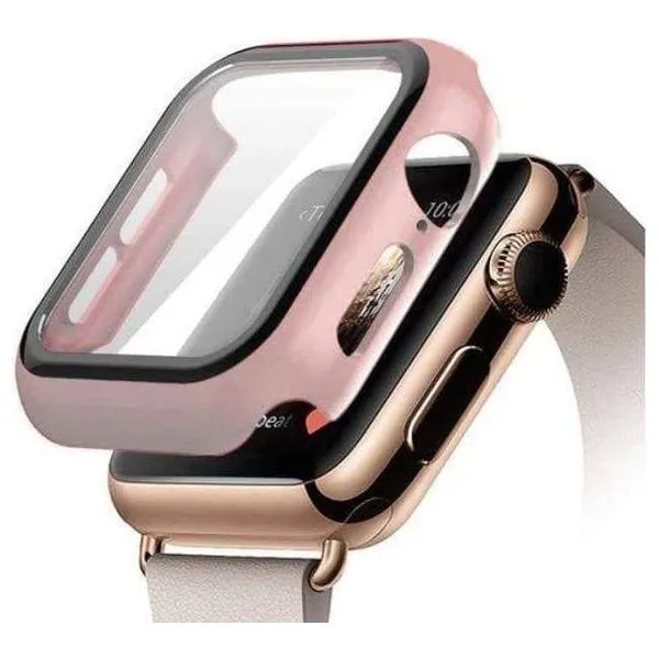 Entronix Apple Watch Series 6/5/4/SE, 40mm Case - Built-In Screen Protector,