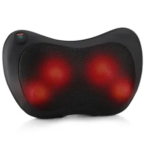 Ergonomic Heated Pillow Massager