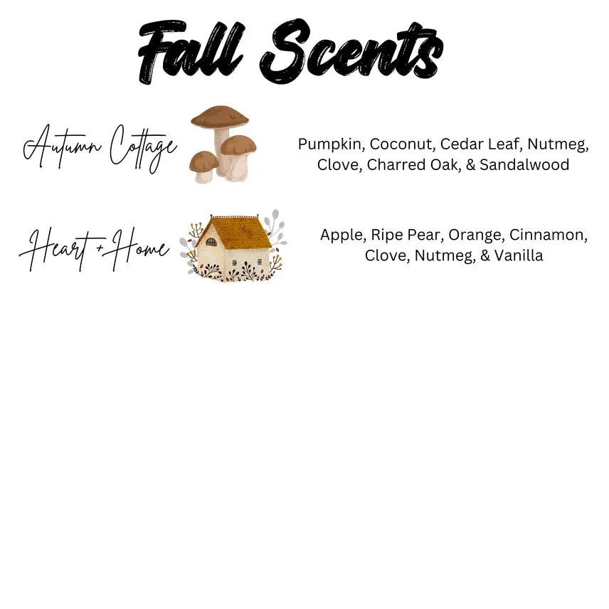 Fall Scent Car Diffusers | 18 Scents