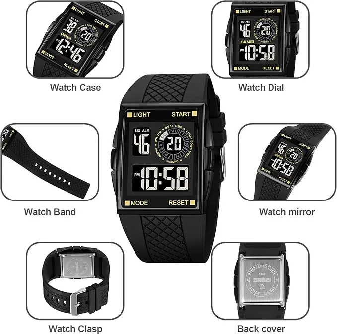 Fashion Mens Digital Cool Bracelet Watch Skmei S701224