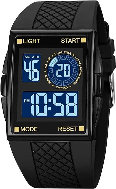 Fashion Mens Digital Cool Bracelet Watch Skmei S701224