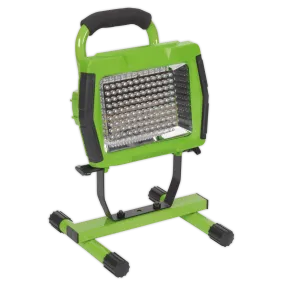 Floodlight Portable Rechargeable 108 LED Lithium-ion - Green