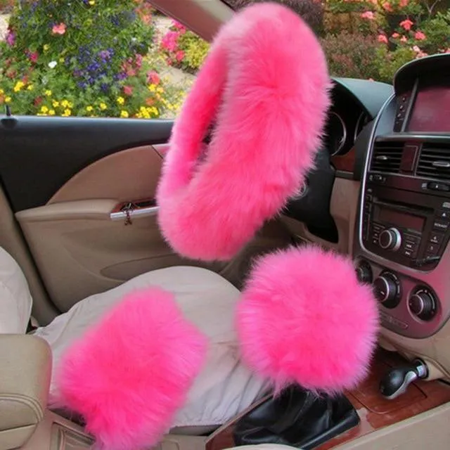 Fluffy Car Set