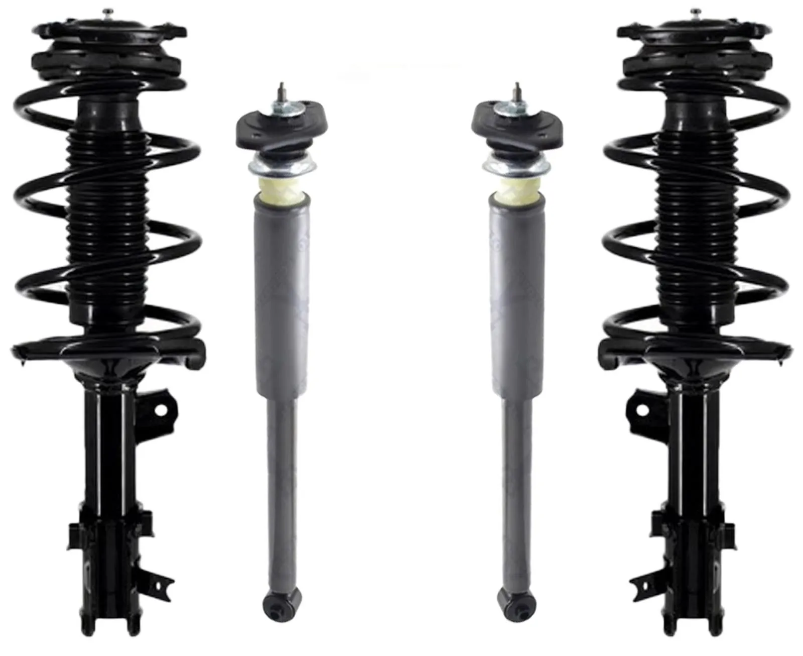 Front Complete Struts & Rear Shocks For Hyundai Accent 2007 2008 2009 2010 2011