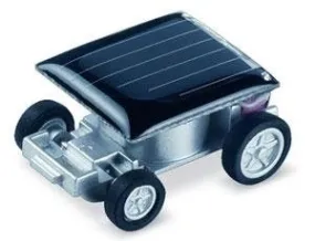 Funny smallest design solar energy car mini toy car intelligent car  Solar Power Mini Toyr  Educational Gadget Children Gift