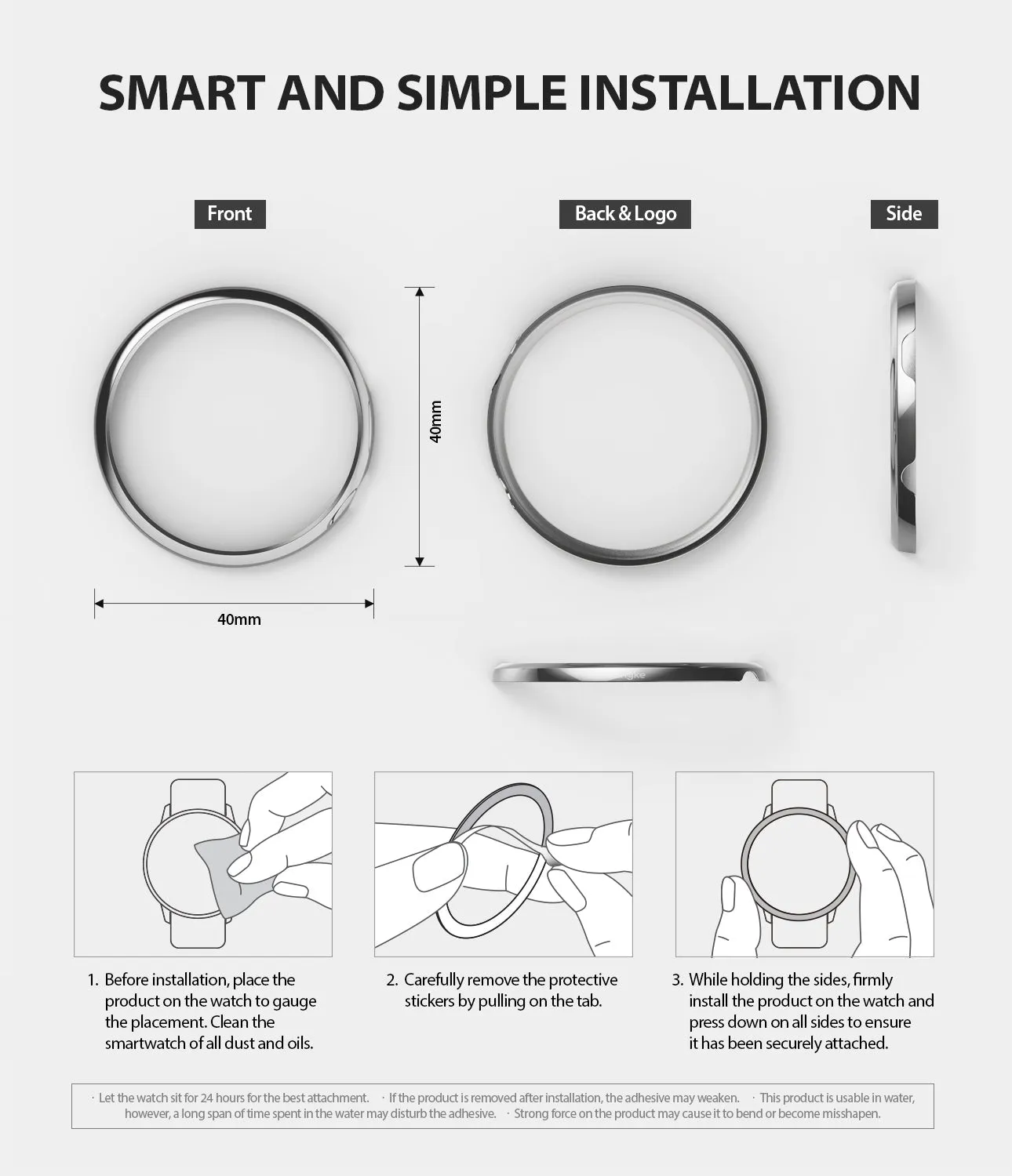 Galaxy Watch Active 2 40mm | Bezel Styling