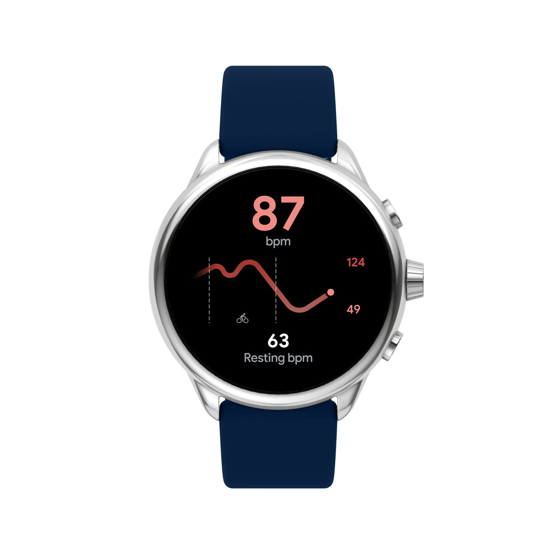 Gen 6 Wellness Edition Smartwatch Navy Silicone