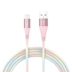 Glitter Apple Certified MFI Lightning Cable- 4ft