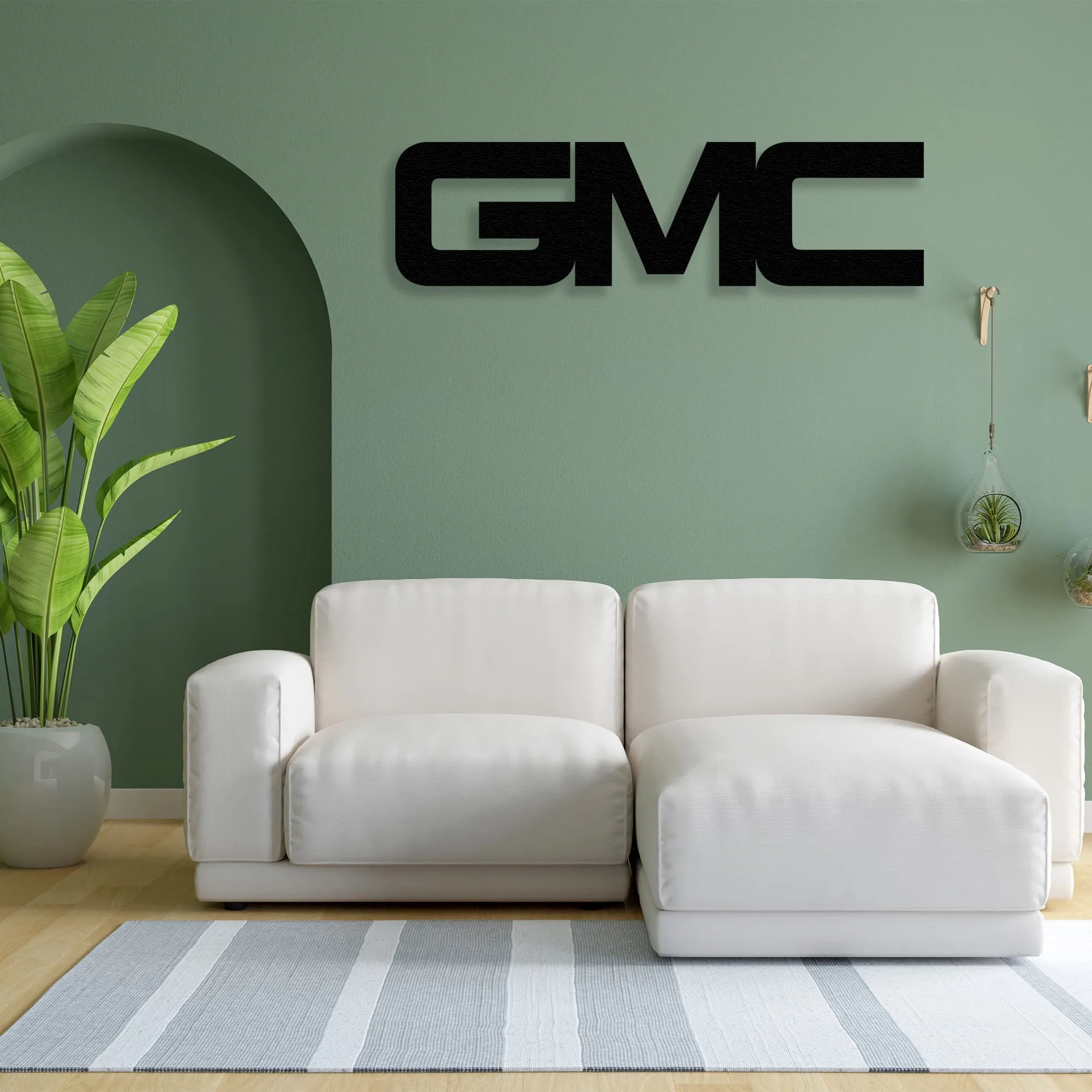 GMC Metal Wall Art