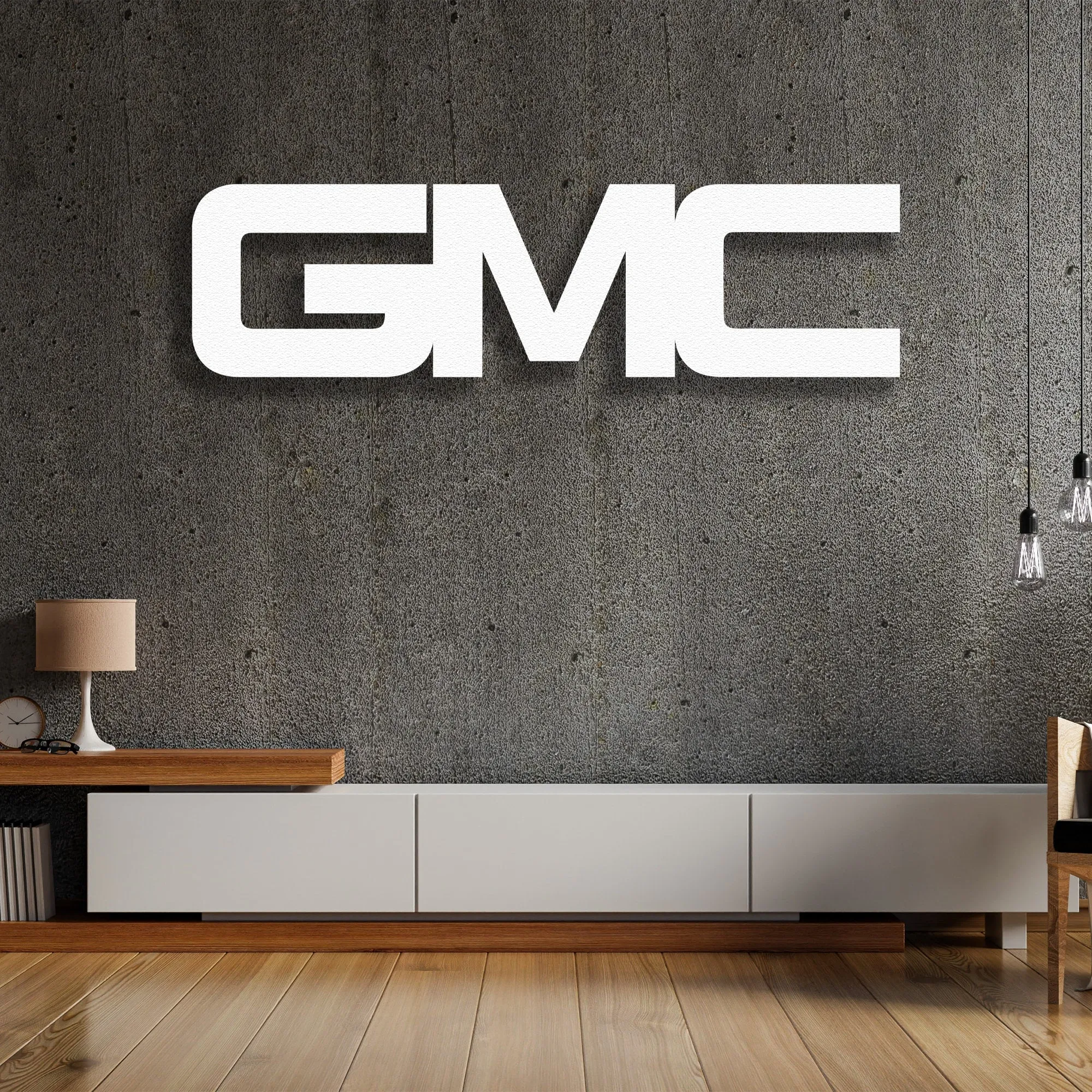 GMC Metal Wall Art