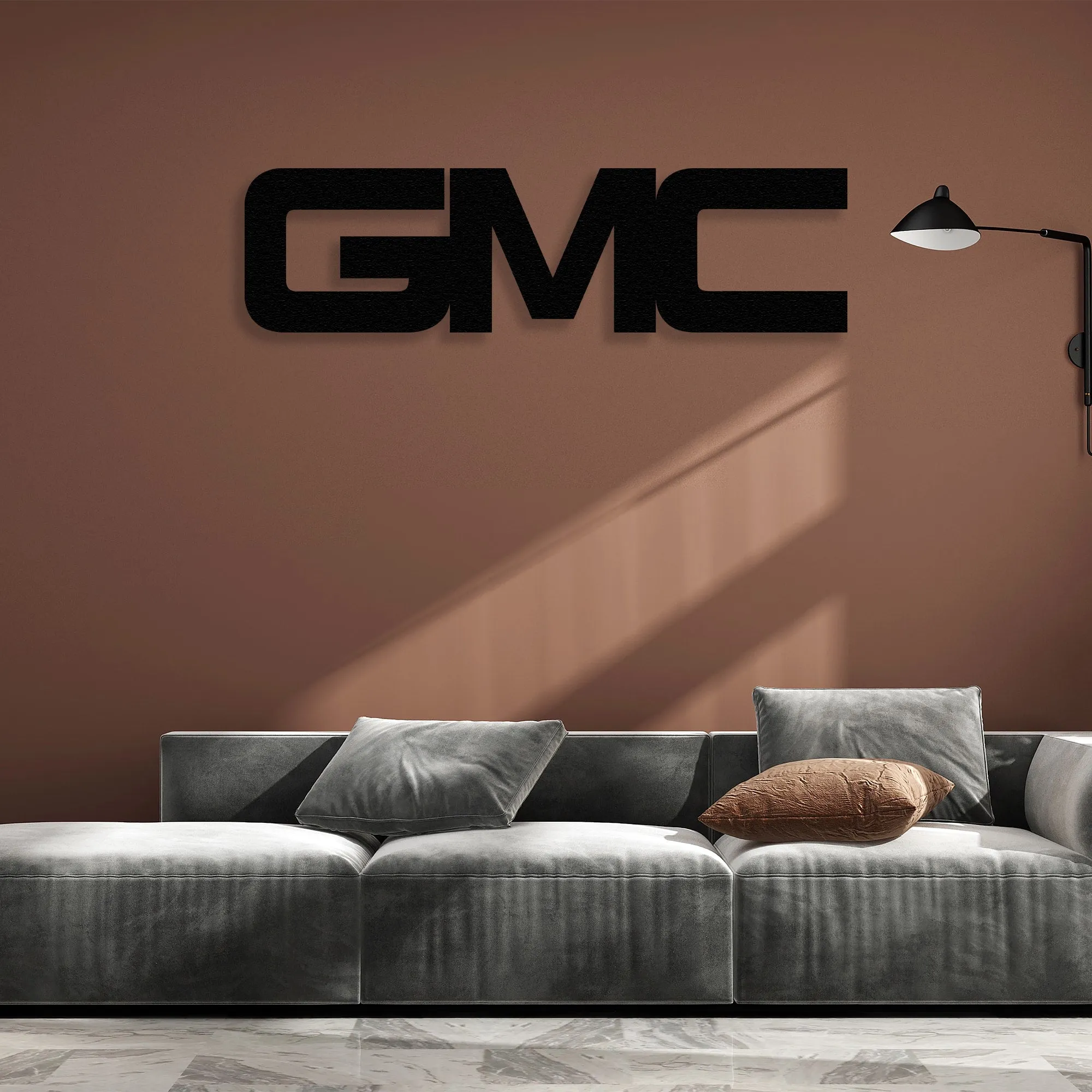 GMC Metal Wall Art