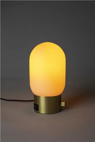 Gold Urban Charger Table Lamp