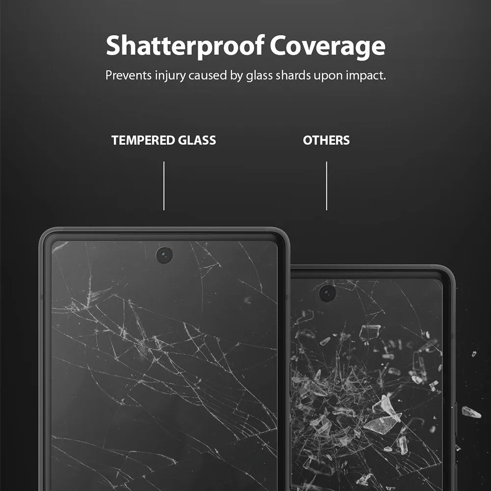 Google Pixel 6 Screen Protector| Invisible Defender Full Coverage| Black