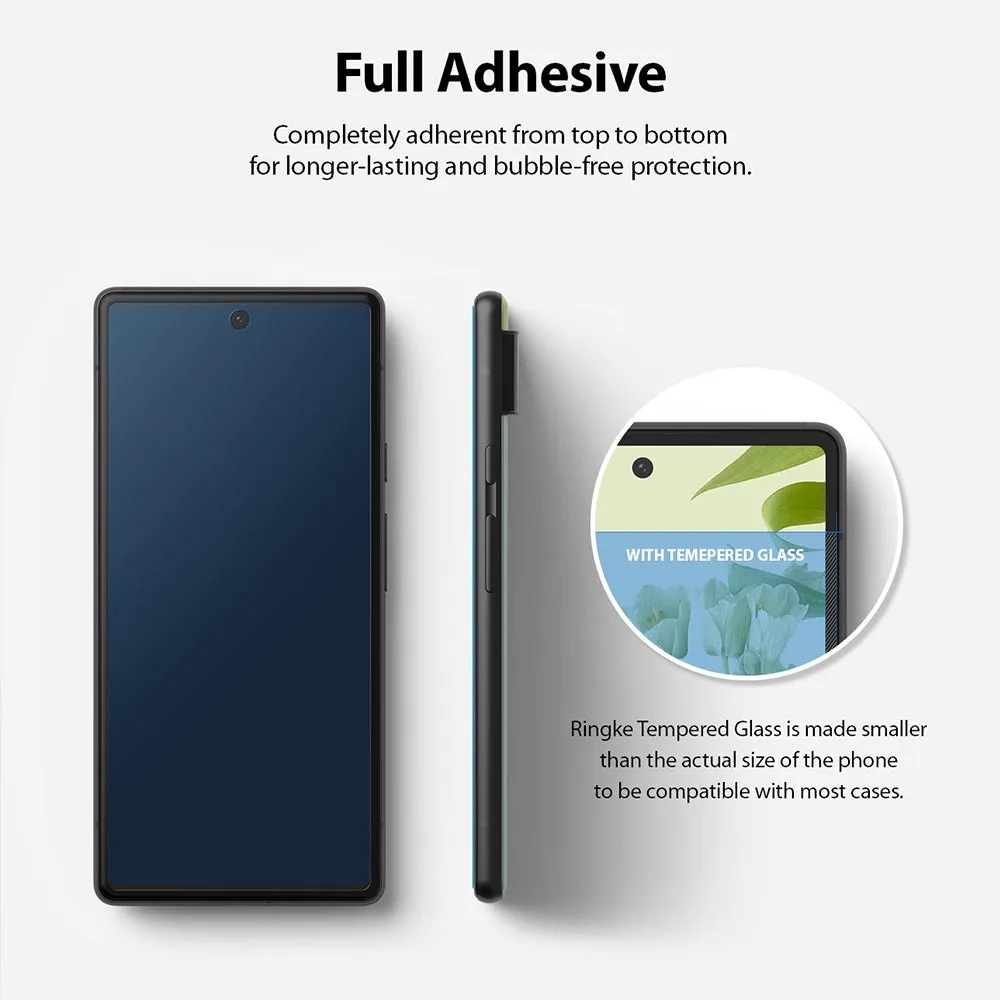 Google Pixel 6 Screen Protector| Invisible Defender Full Coverage| Black