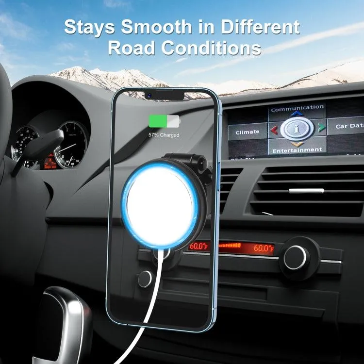 HAWEEL MagSafe Wireless Car Charger with Air Vent Mount for Effortless Charging