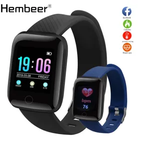 Hembeer D13 Smart Watch Men Women For Android Apple Phone Waterproof Heart Rate Tracker Blood Pressure Oxygen Sport Smartwatch