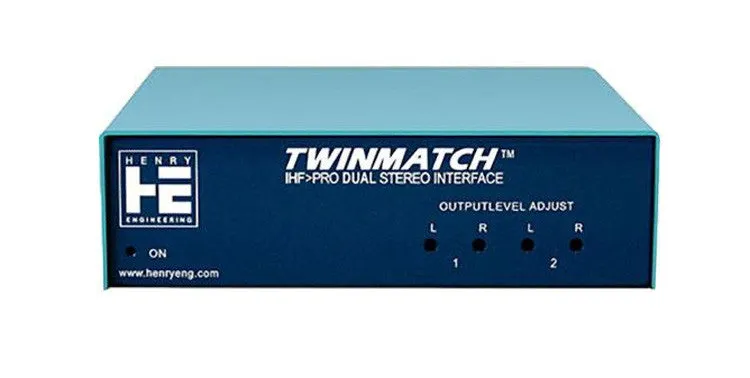 Henry Engineering TwinMatch HD Dual Stereo Level & Impedance Interface