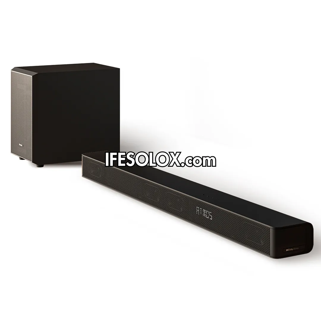 Hisense AX3100G 3.1Ch 280W Bluetooth Sound Bar with Wireless Subwoofer   Dolby Atmos - Brand New