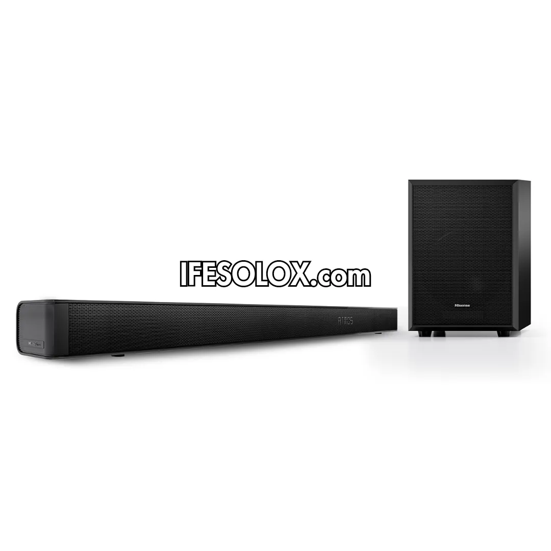 Hisense AX3100G 3.1Ch 280W Bluetooth Sound Bar with Wireless Subwoofer   Dolby Atmos - Brand New