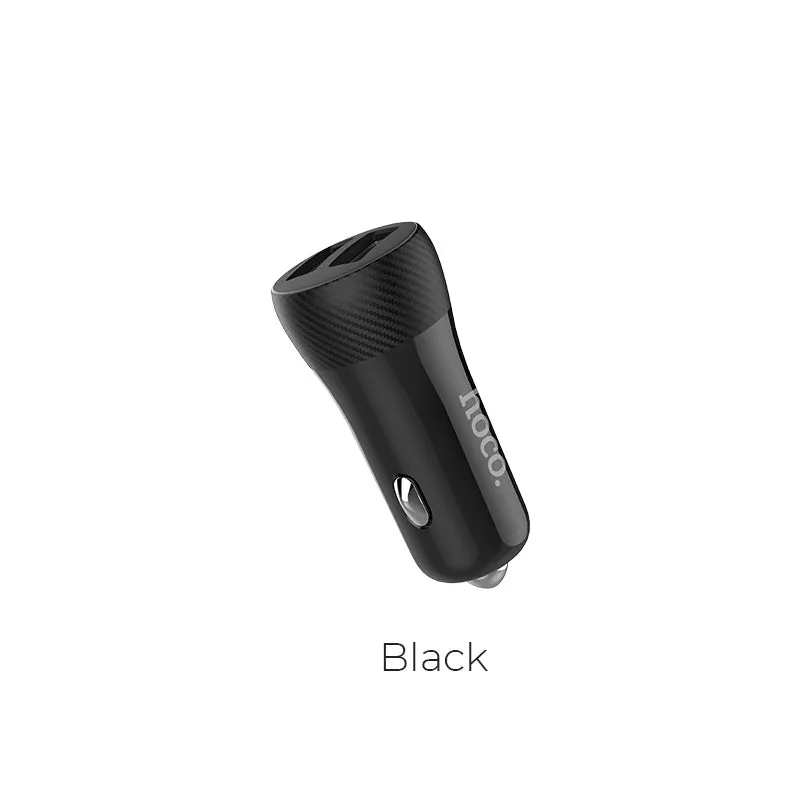 hoco. Car charger «Z21 Ascender» dual USB 3.4A