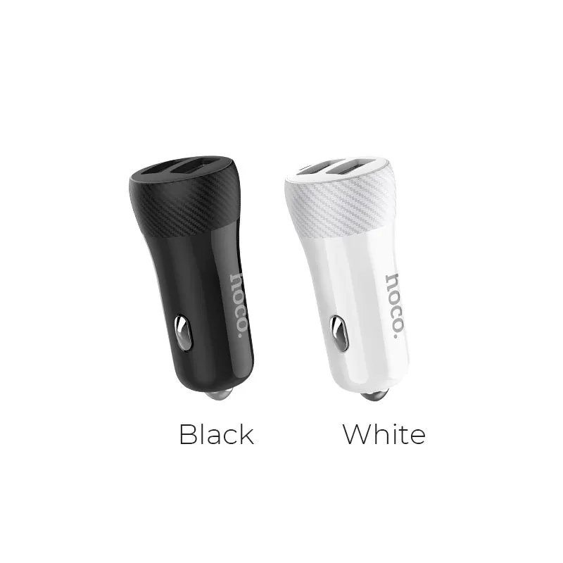 hoco. Car charger «Z21 Ascender» dual USB 3.4A