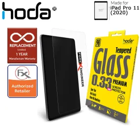 Hoda Tempered Glass Screen Protector for iPad Pro 11 inch - 11" ( 2020 ) 2rd Gen - Compatible with iPad Pro 11 ( 2019 ) 1st Gen & 2018 ver ( Barcode: 4713381512821) - New Packaging