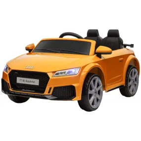 HOMCOM Kids Licensed Audi TT -Yellow