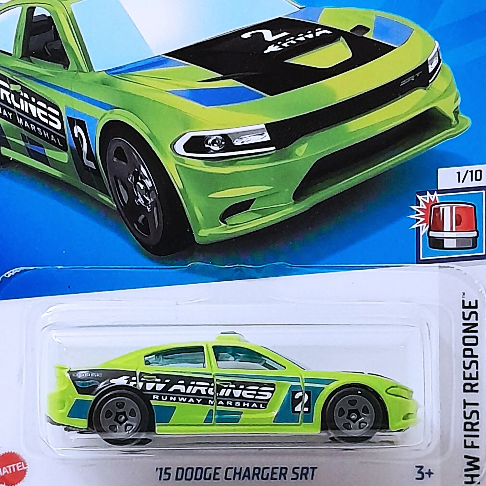 Hot Wheels HW FIRST RESPONSE - 15 Dodge Charger SRT