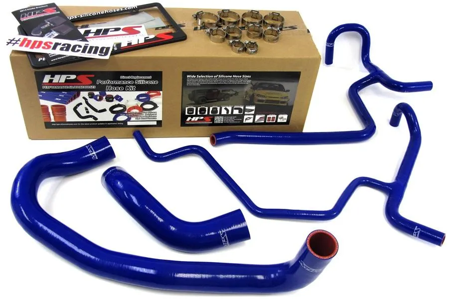 HPS Silicone Radiator Hoses Dodge Charger SRT8 6.1L V8 (2010) Red / Blue / Black