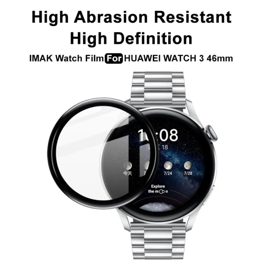 IMAK Huawei Watch 3 organic glass screen protector