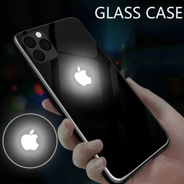 iPhone 11 Pro LED Logo Glass Back Case