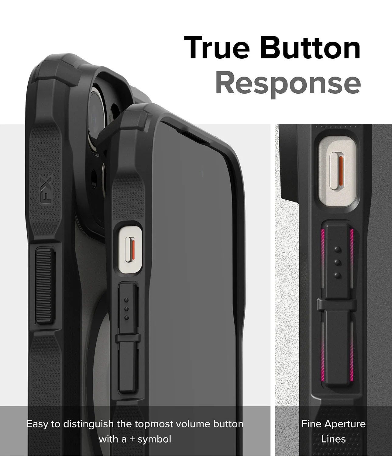 iPhone 15 Plus Case | Fusion-X Magnetic Matte Black