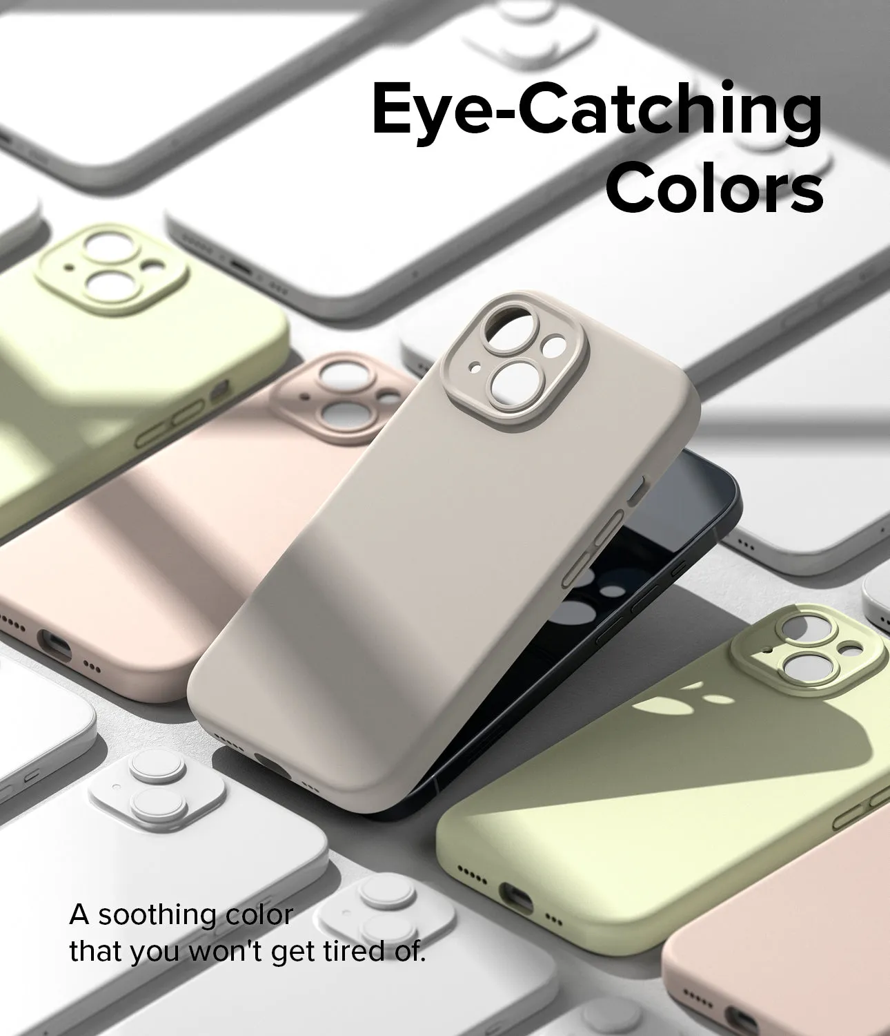 iPhone 15 Plus Case | Silicone Magnetic