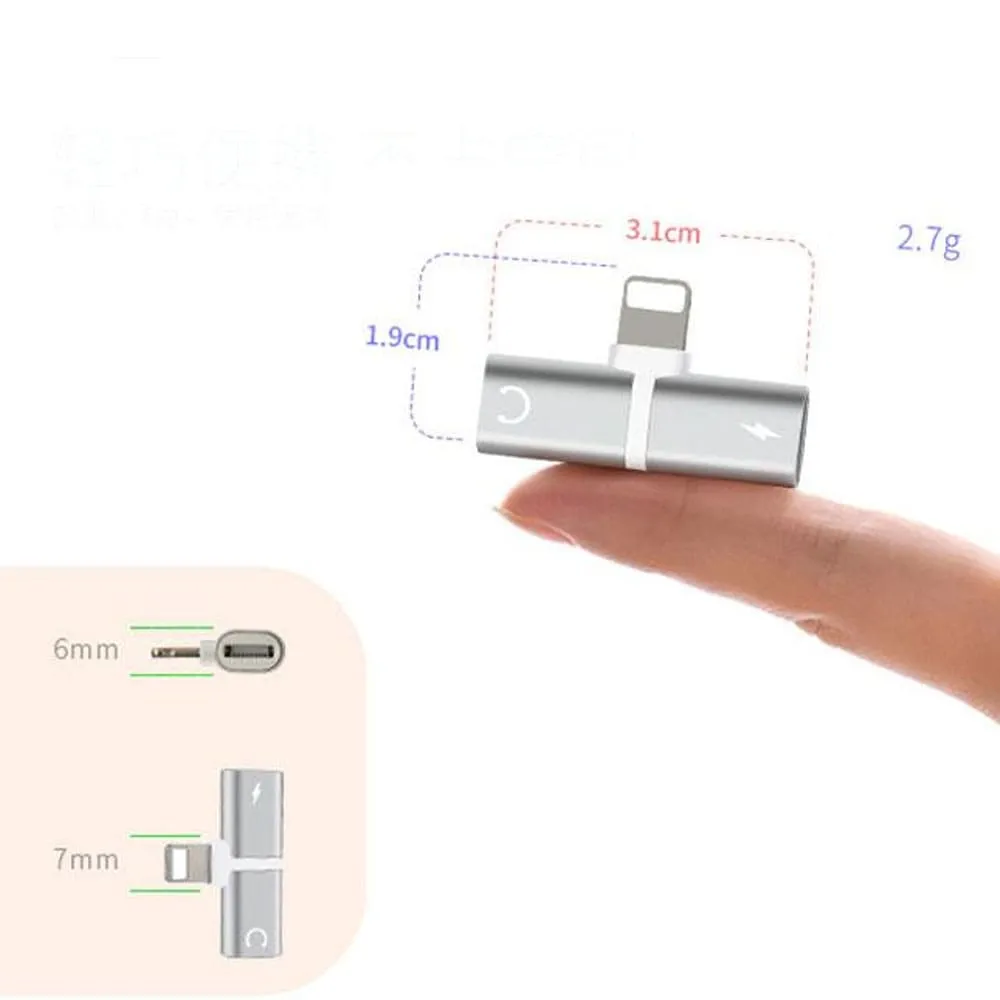 iPhone Lightning Headphone & Charger Splitter