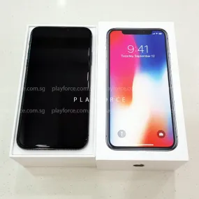 iPhone X 256GB Space Grey ( Apple Care)