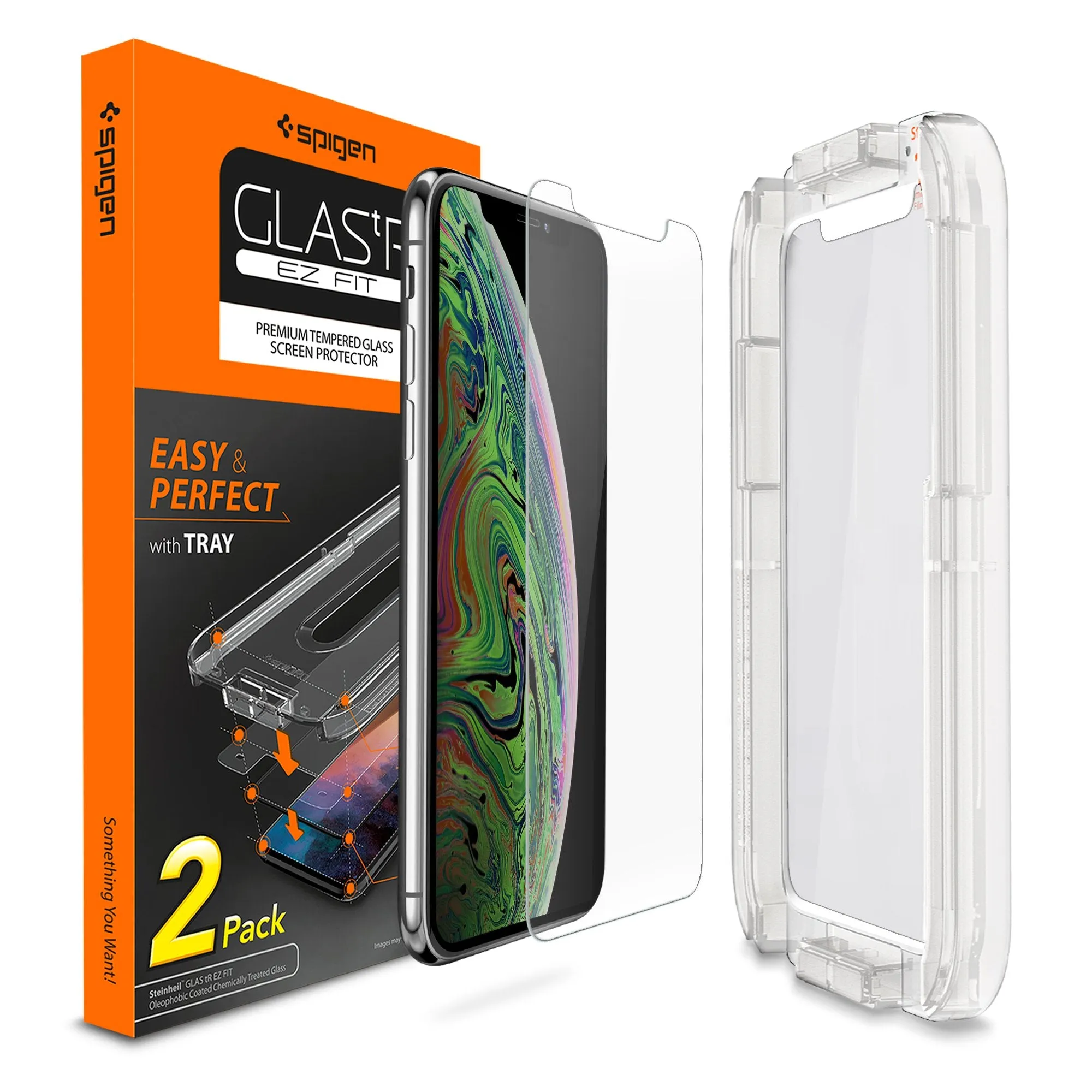 iPhone XS Max Screen Protector EZ FIT GLAS.tR SLIM