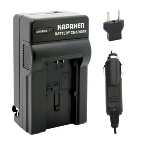 Kapaxen™ CG-700 Charger Kit for Canon BP-709, BP-718, BP-727, BP-745 Camcorder Batteries