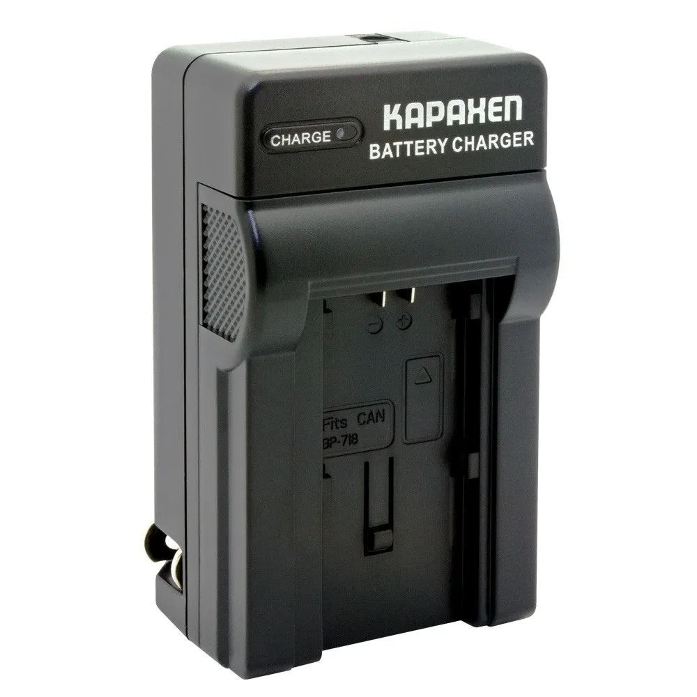 Kapaxen™ CG-700 Charger Kit for Canon BP-709, BP-718, BP-727, BP-745 Camcorder Batteries