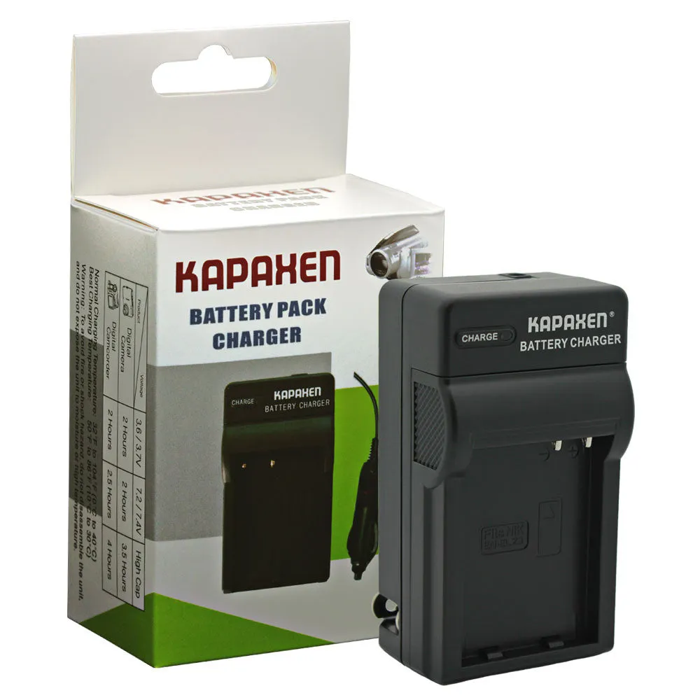 Kapaxen™ MH-67P Charger for Nikon EN-EL23 Battery