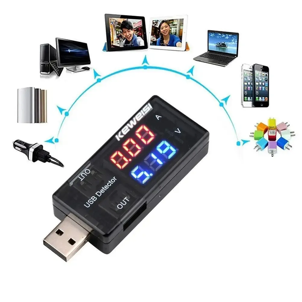 KEWEISI KWS-10VA Dual USB Tester: Check if your device or charger is working correctly