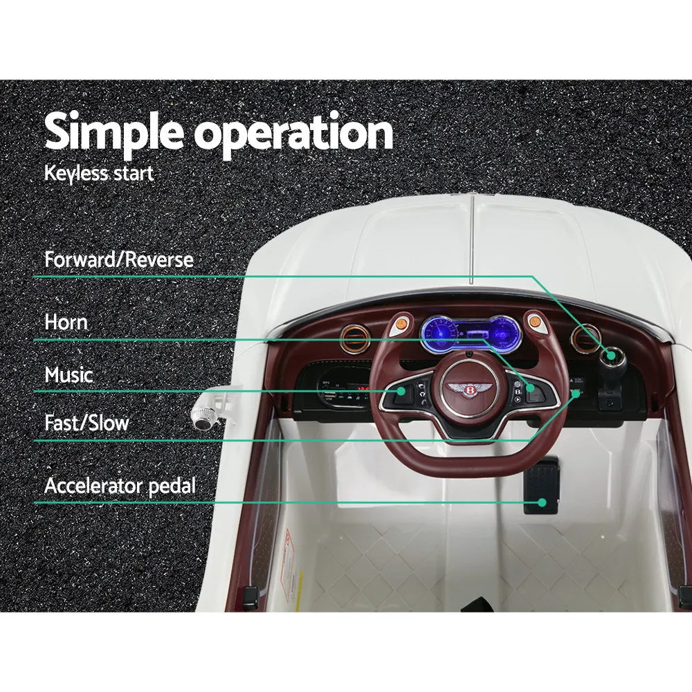 Kids Electric Car 12V Twin Motors MP3 Remote Bentley