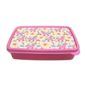 Kids Lunch Box for School Return Gifts Birthday Party - Pink Unicorn