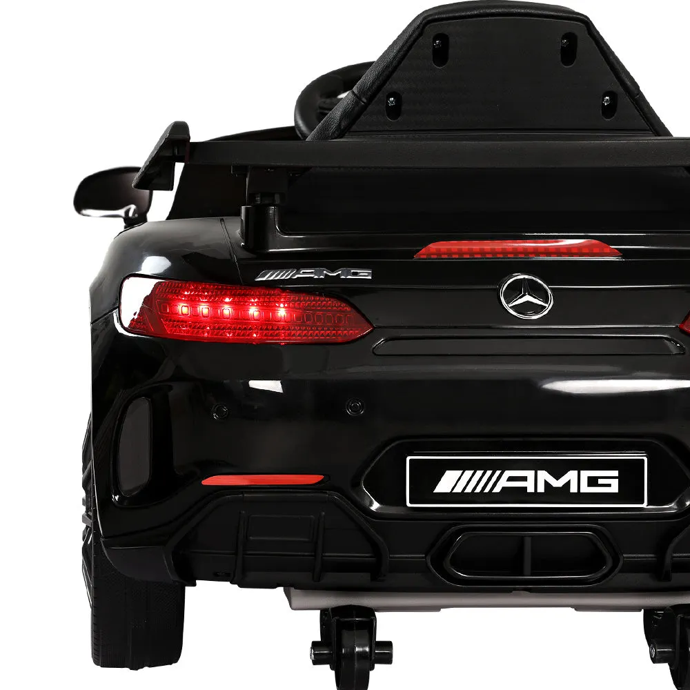 Kids Ride On Car Mercedes-Benz AMG GTR Electric Toy Cars 12V Black